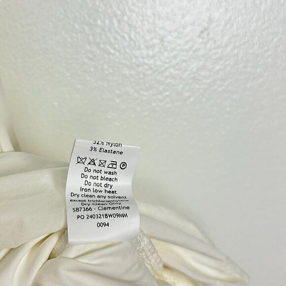 HOUSE OF CB Clementine Cut Out Mini Dress in White Size Small - Picture 10 of 16